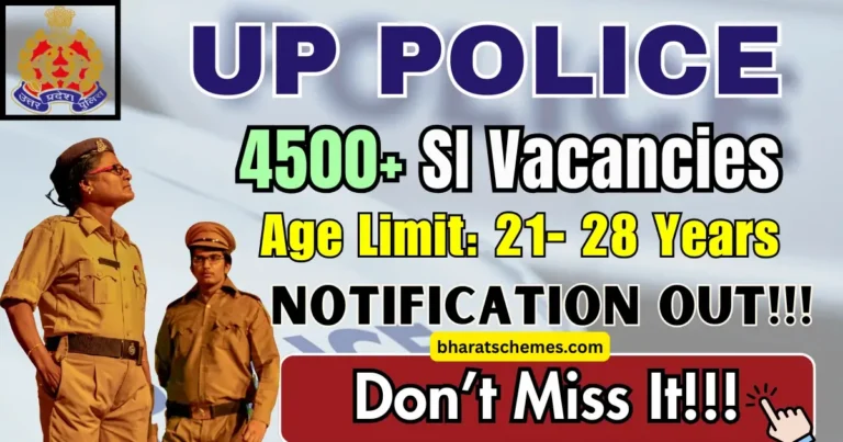 UP Police SI Recruitment 2025