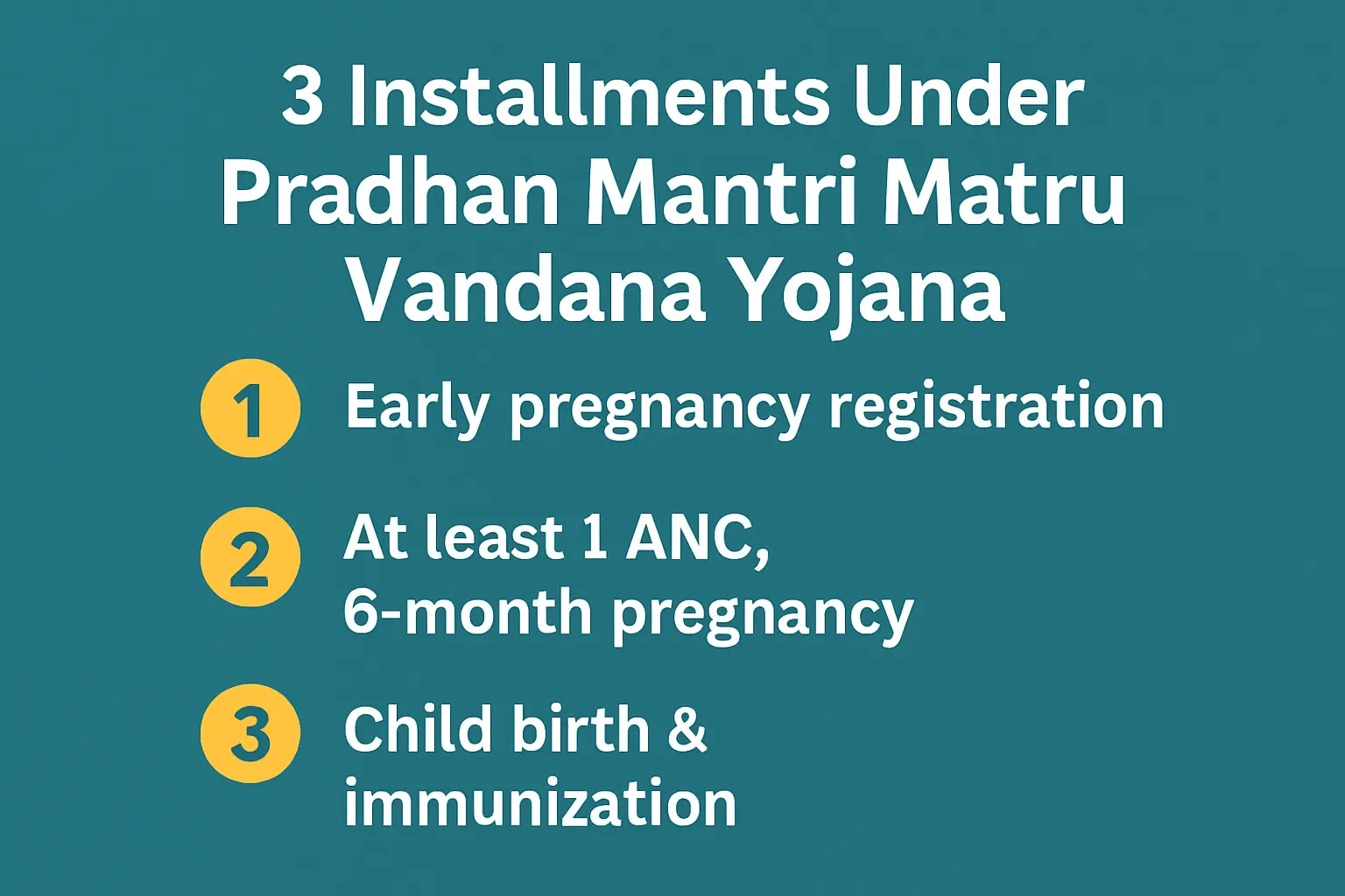Pradhan Mantri Matru Vandana Yojana 2025