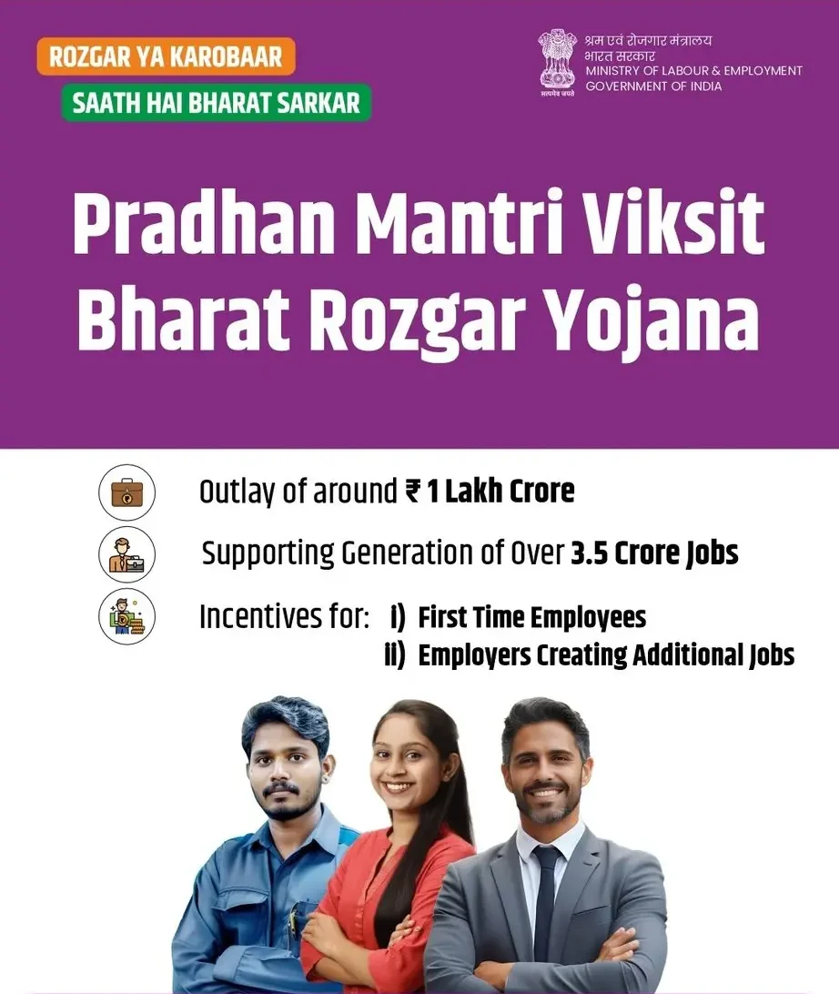 Pradhan Mantri Viksit Bharat Rozgar Yojana 2025